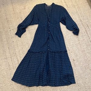Ulla Johnson Navy blue dress size 0